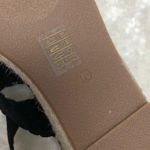 Suede Espadrille Flatforms - Picture 5 of 8